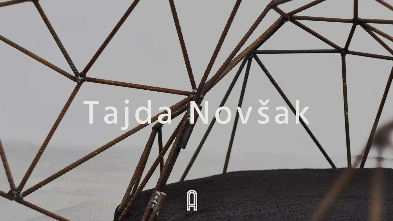 Poster for the video portrait of Tajda Novšak.